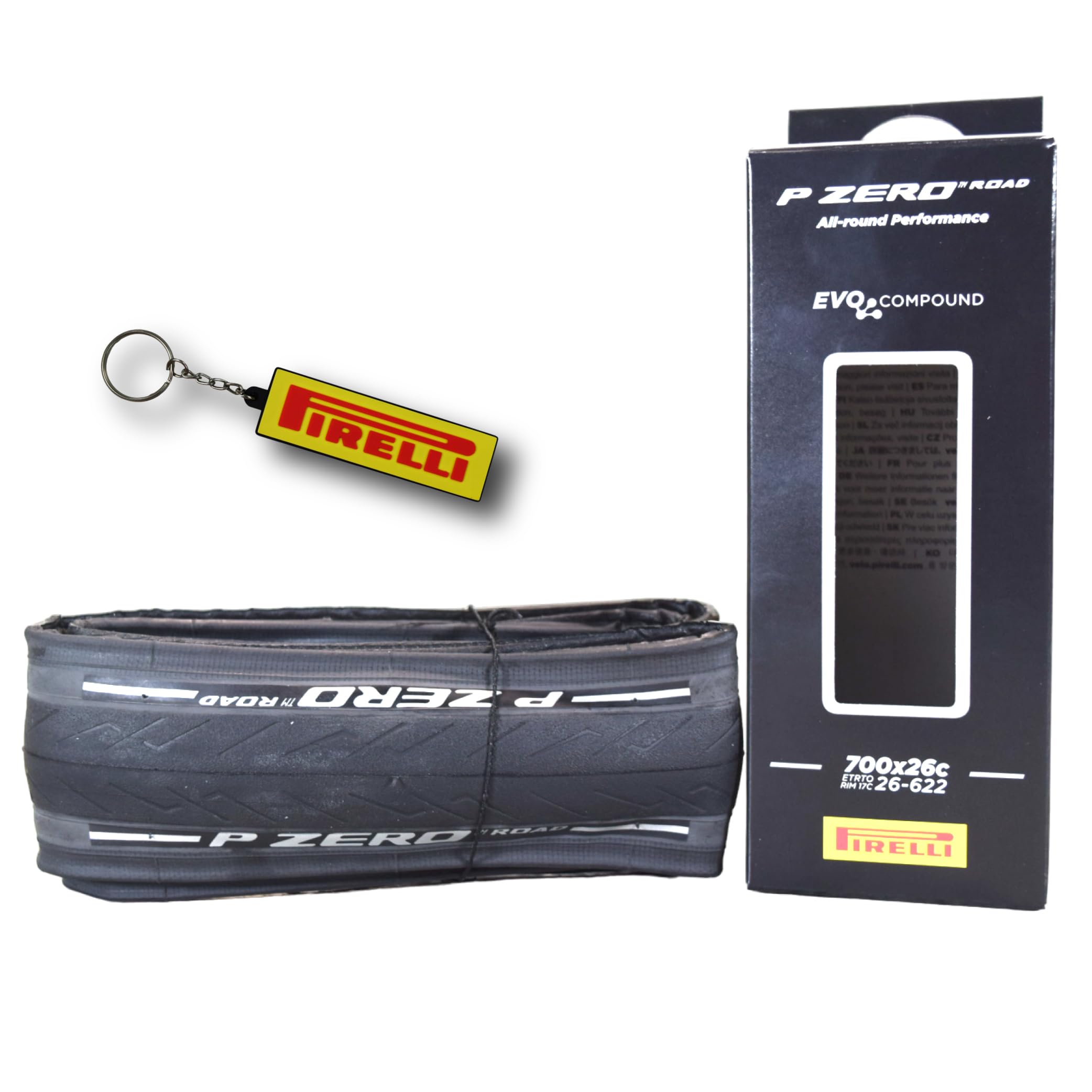 Amazon.com : Pirelli P Zero Road Bike Tire 26-622 (700x26c) - Tube